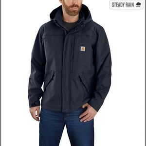 Carhartt Men's Dark Blue Raincoat